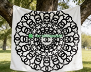 Chanel Throw Blankets